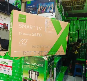 Syinix Ultra Slim 32smart Tv
 Super Quality Picture
(Hd 1366x768)
