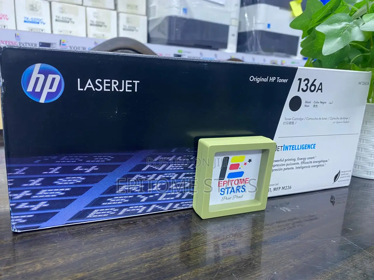 Original Hp 136a Black Laserjet Toner (W1360a)