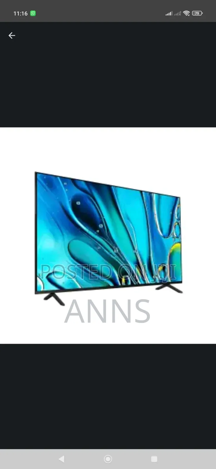 Syinix Ultra Slim 32 Smart Tv