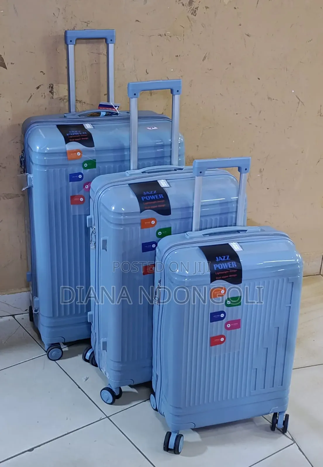 Unbreakable Rubber Suitcase Pp 3-in-1 Suitcase Set* Beautiful Colours