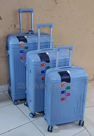 Unbreakable Rubber Suitcase Pp 3-in-1 Suitcase Set* Beautiful Colours