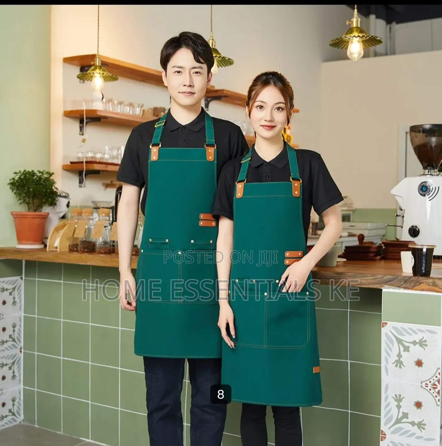 Premium Quality Aprons With Leather Straps
