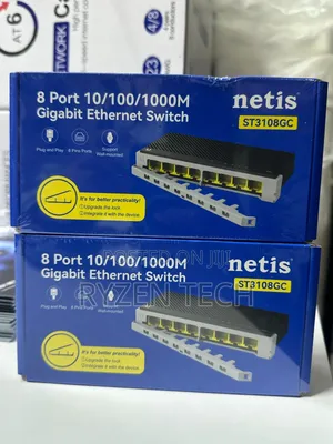 Netis 8 Port Gigabit Switch St3108gd
