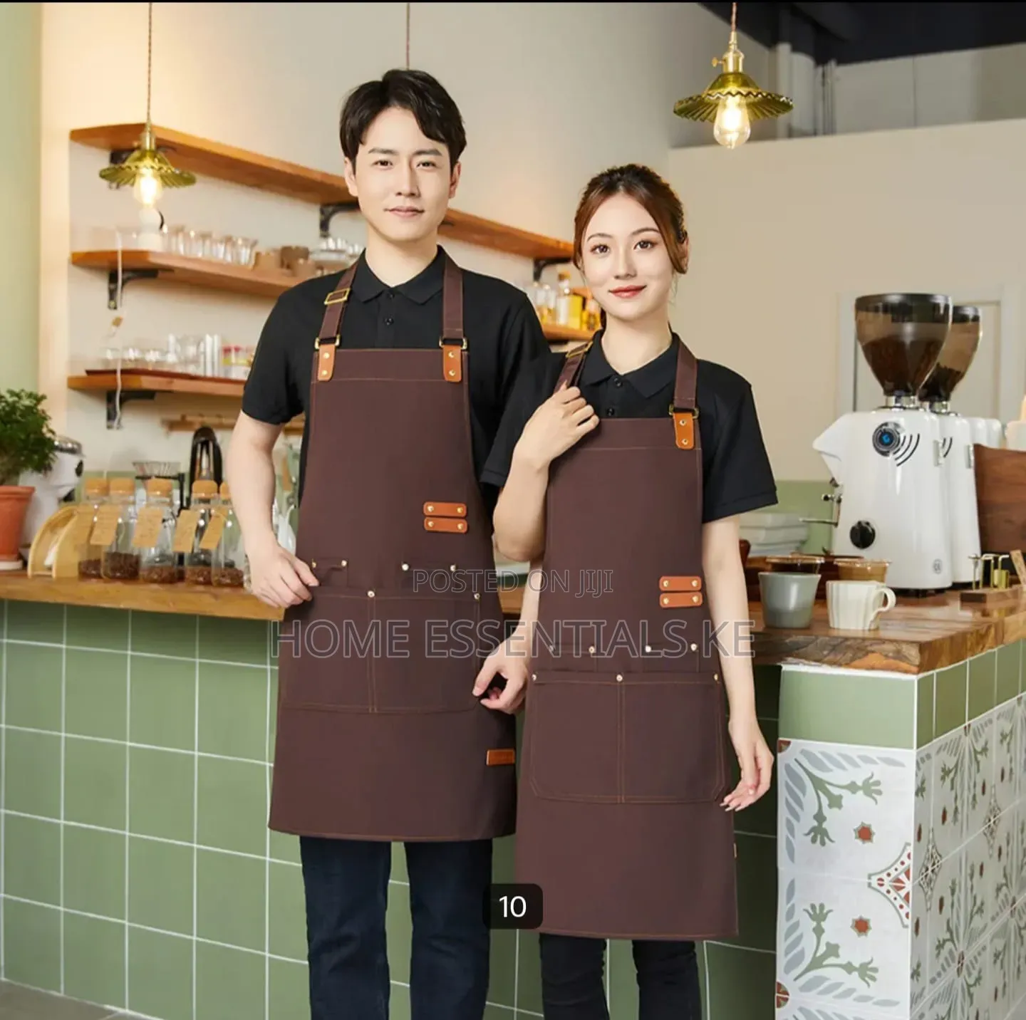 Premium Quality Aprons With Leather Straps