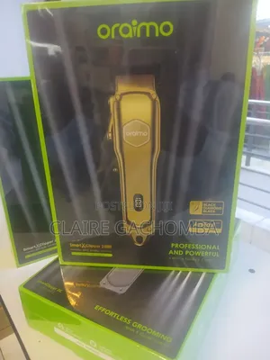 Oraimo Smart Clipper 2 Gold – Premium Hair Beard Trimmer