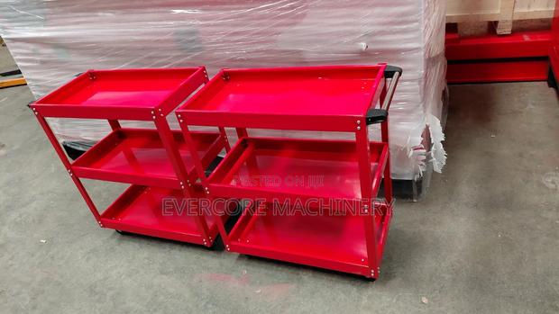 Empty 3 Drawers Toolbox Trolley Non Lockable - thumbnail 3