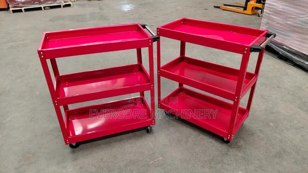 Tools Trolley 3 Drawer Empty Best Quality - thumbnail 3