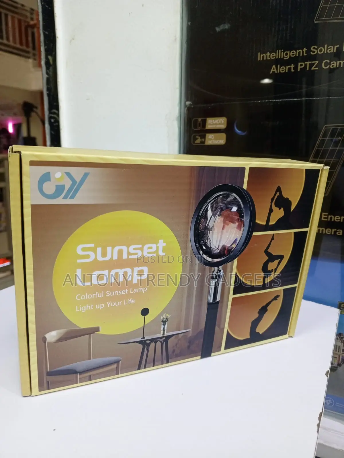 Sunset Lamp RGB Ambient Light for Bedroom Photography