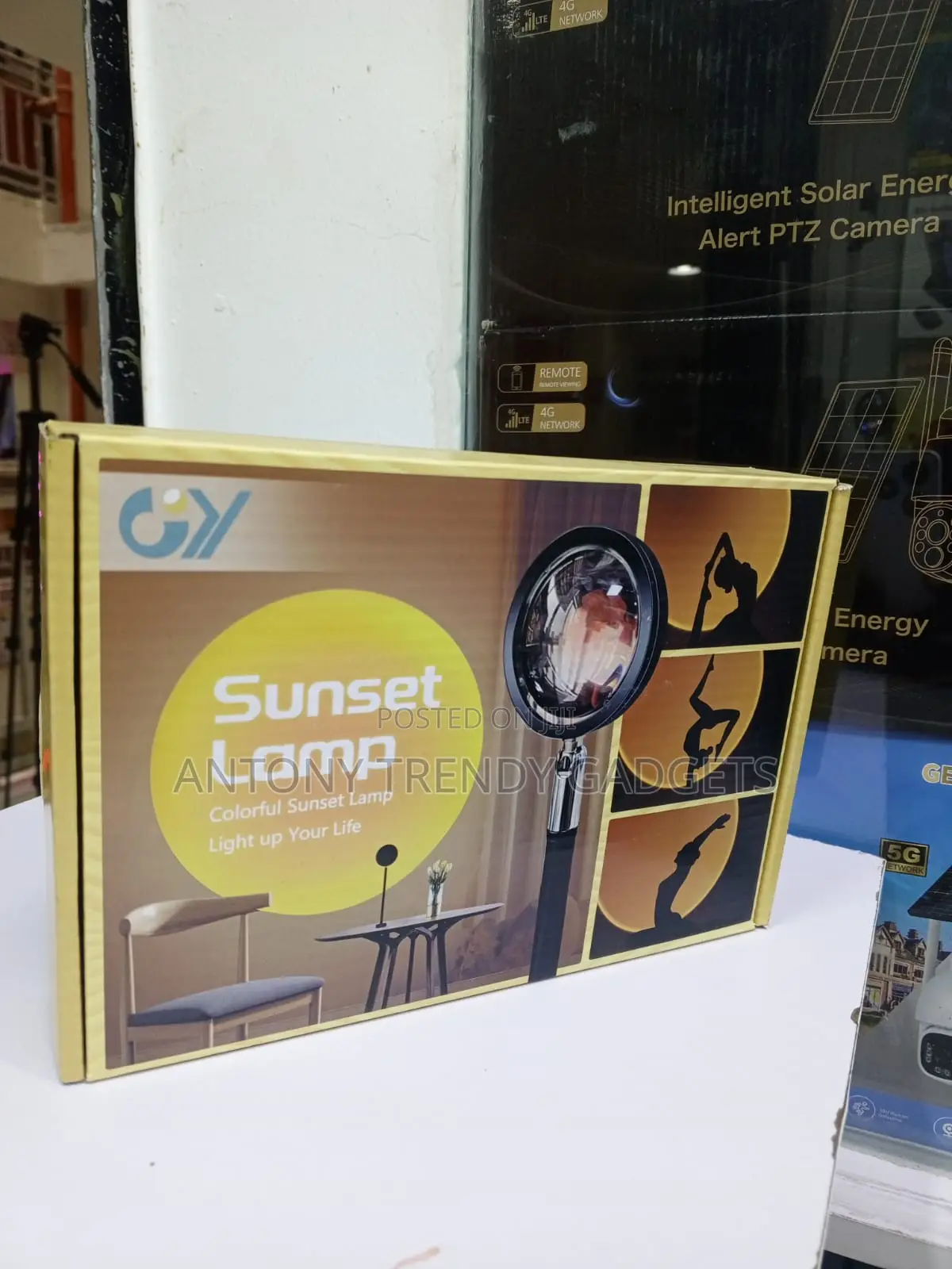 Sunset Lamp RGB Ambient Light for Bedroom Photography
