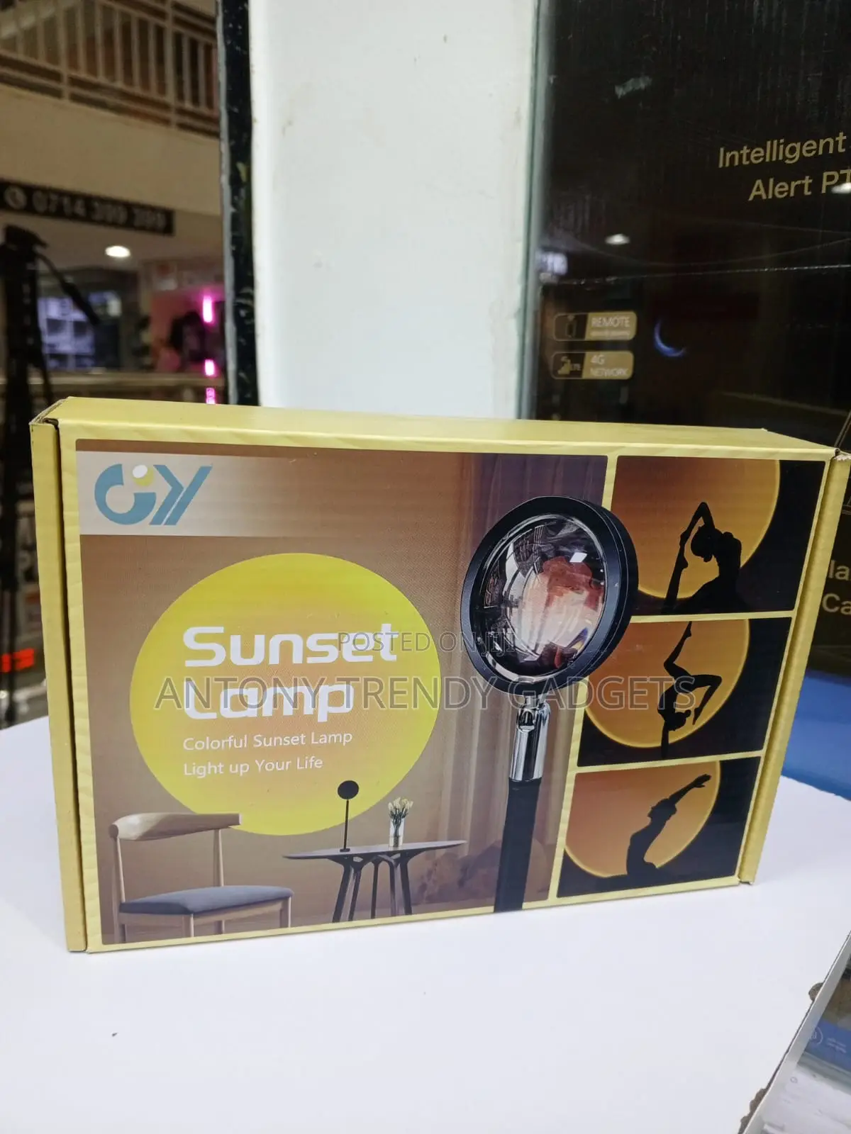 Sunset Lamp RGB Ambient Light for Bedroom Photography