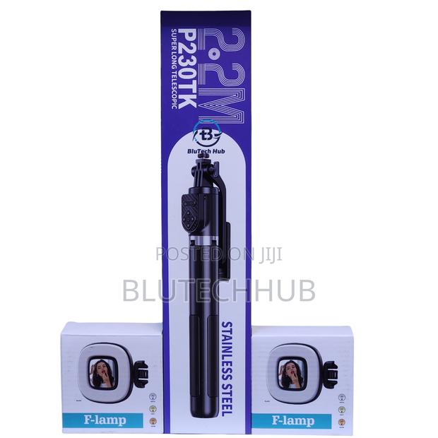 Selfie Tripod Stand 2.2m - thumbnail 4