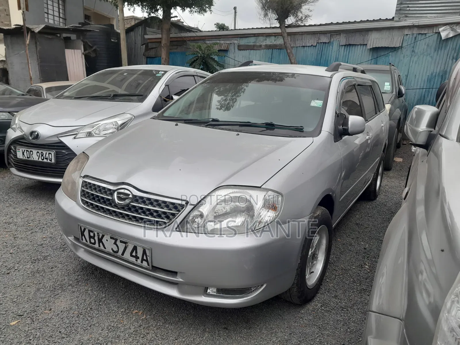 Toyota Corolla Fielder 2005 Silver