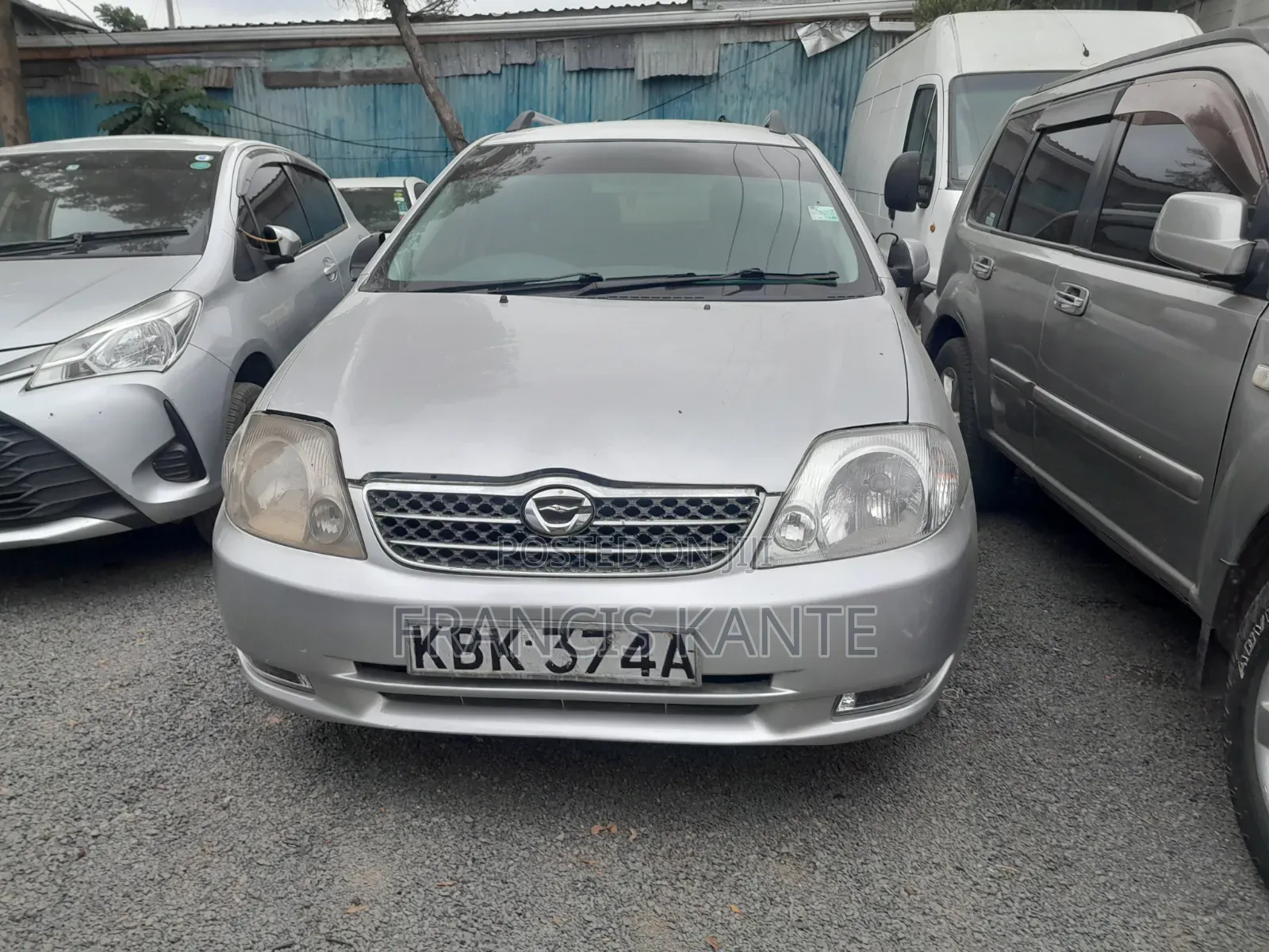Toyota Corolla Fielder 2005 Silver