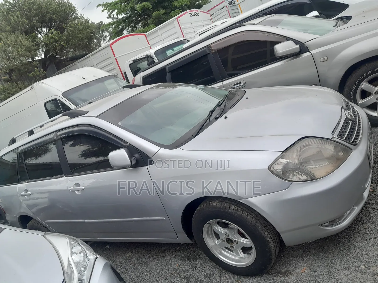 Toyota Corolla Fielder 2005 Silver