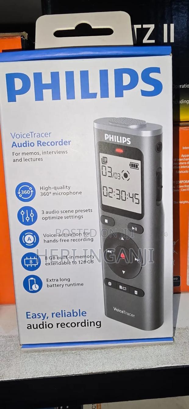 Philips Dvt1170 Voicetracer Audio Recorder
