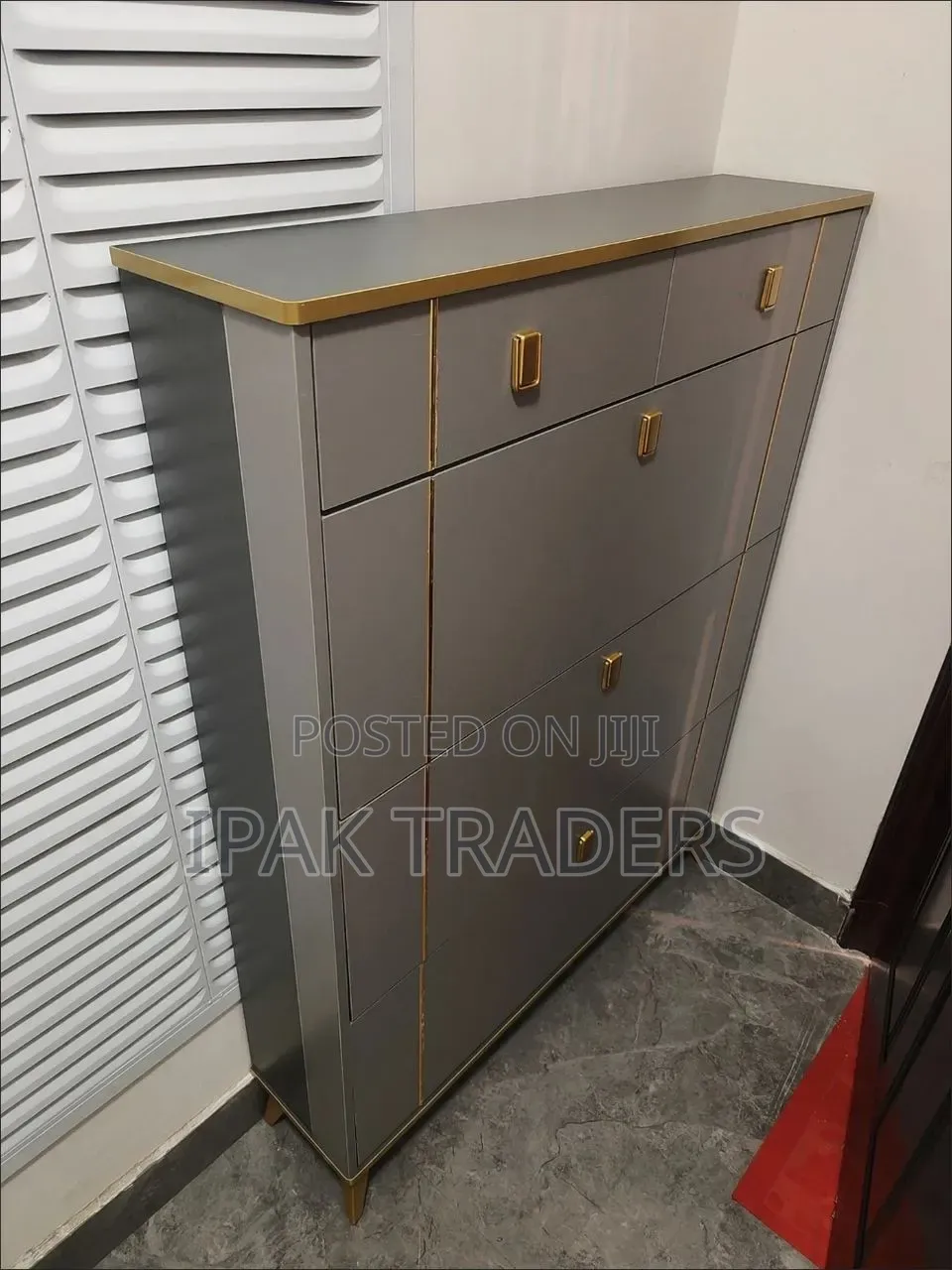 New Arrival Bucket Flip Shoe Cabinet Smart Flip Design