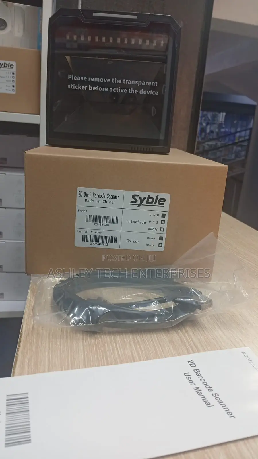 Turbo Speed Xb8808g Barcode Reader