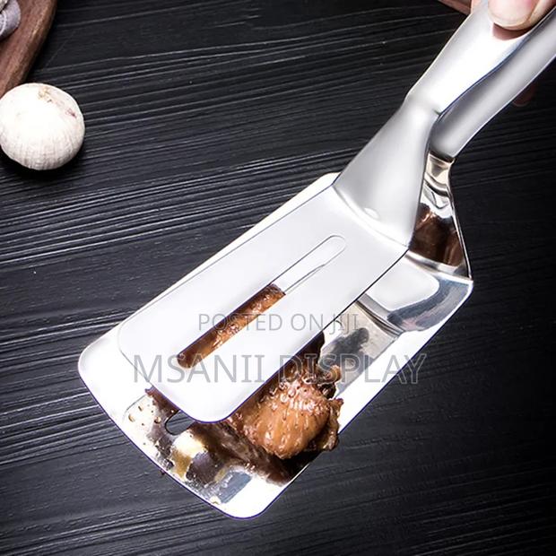 Metallic Food Tongs - thumbnail 2