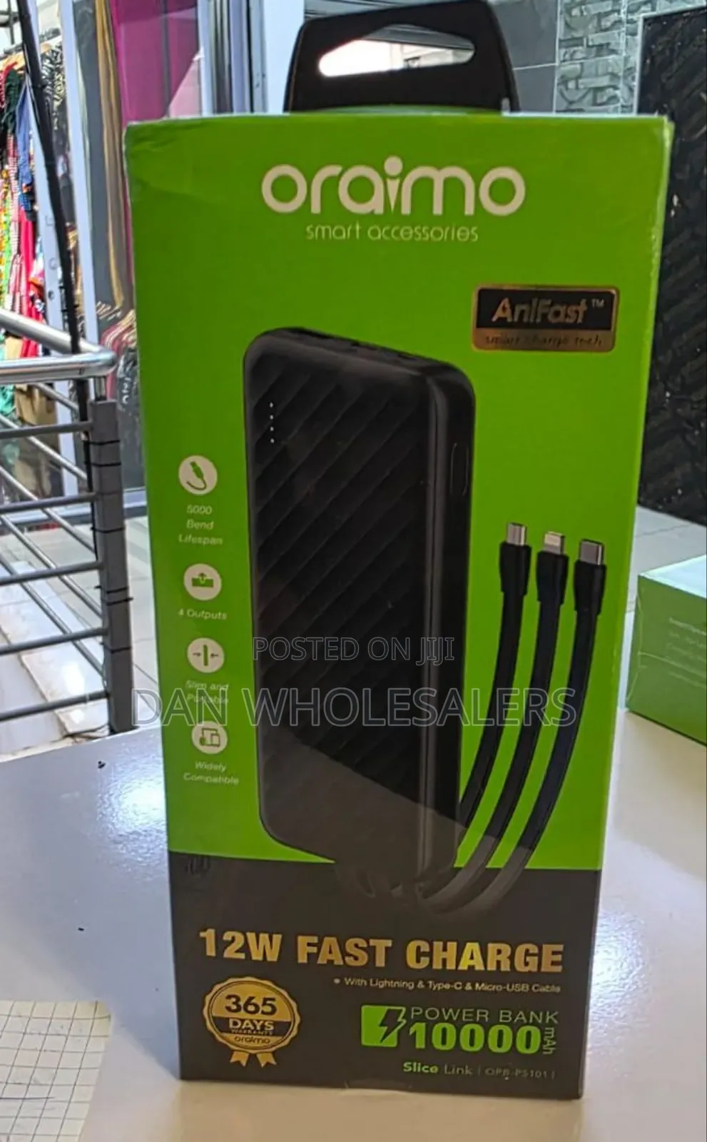 Oraimo 10000mah Opb-P5101 Powerbank