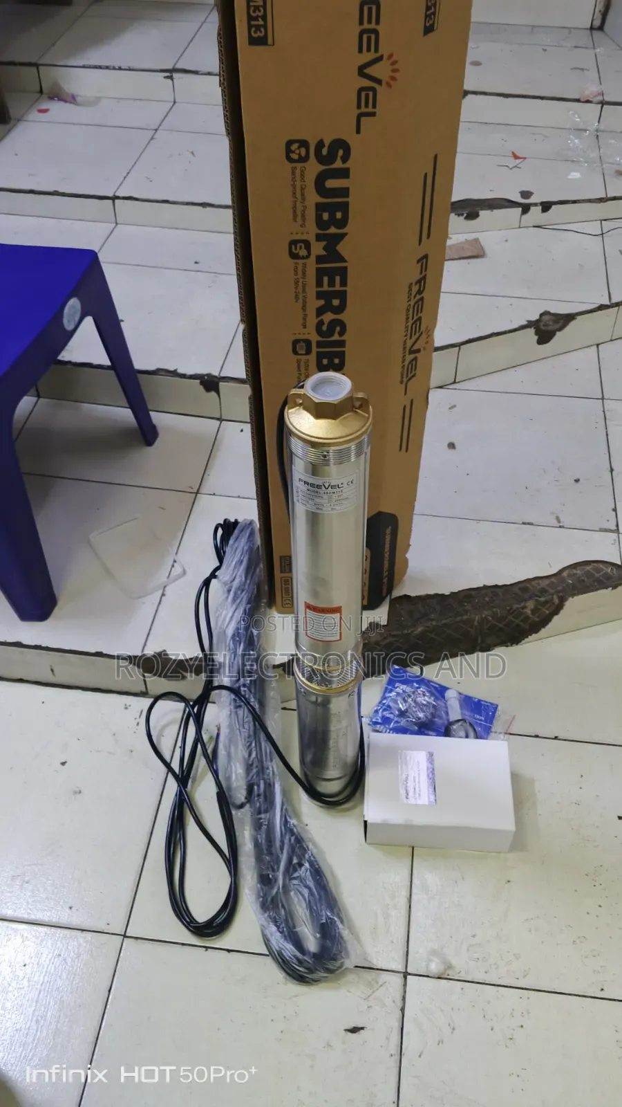 Durable Submassible Pump 1hp 84 M Head
