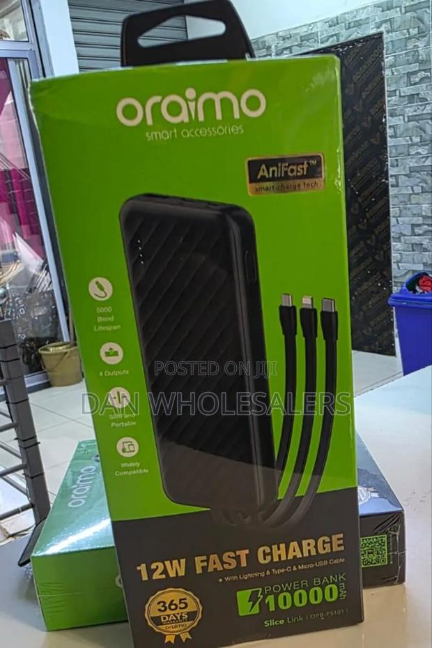 Oraimo 10000mah Fast Charge Powerbank - thumbnail 2