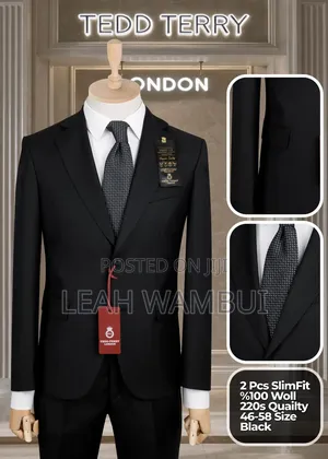 3 Piece Navy Blue Suit
