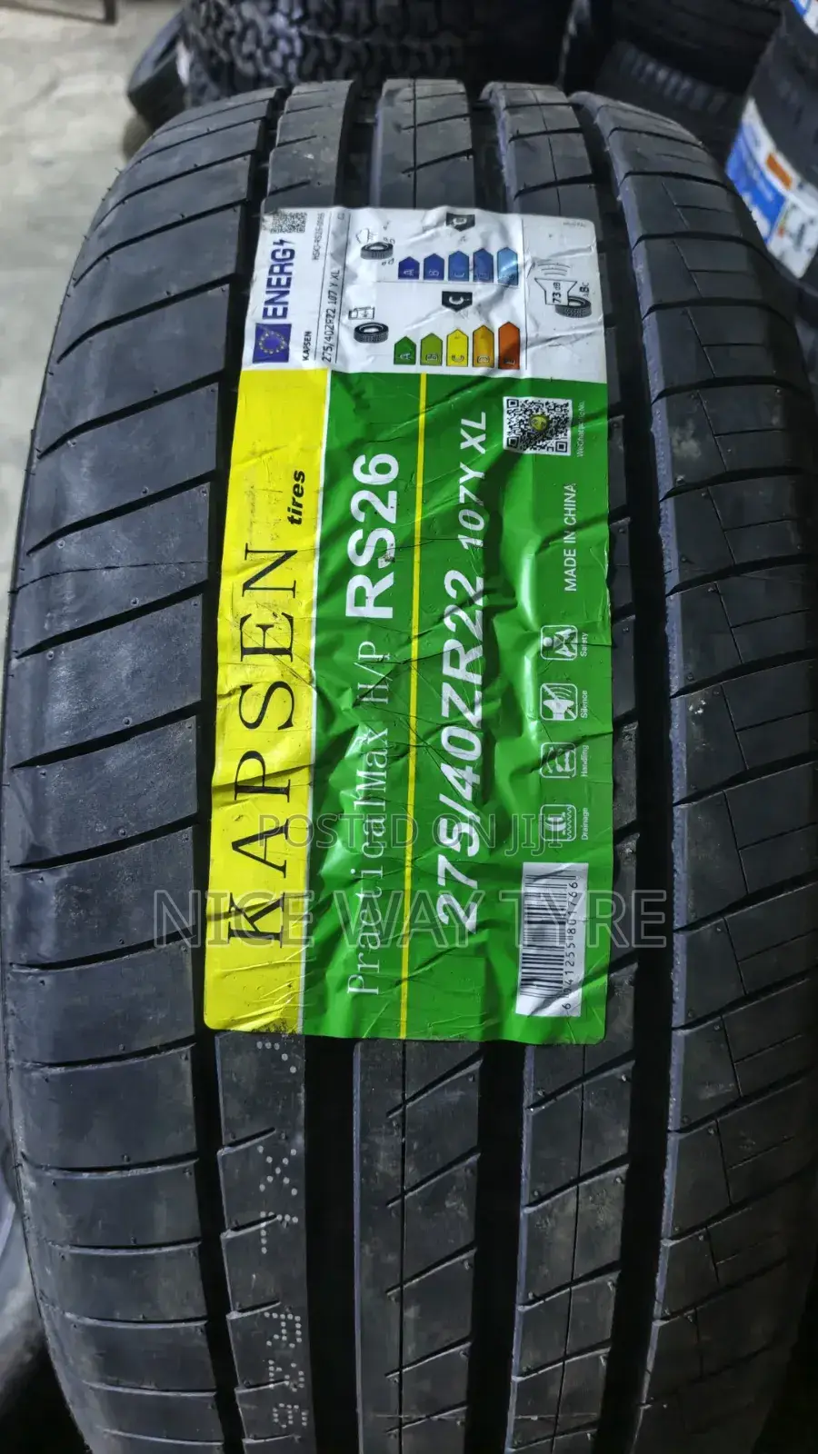 275/40r22 Kapsen