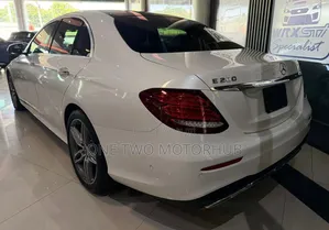 Mercedes-Benz E200 2018 White