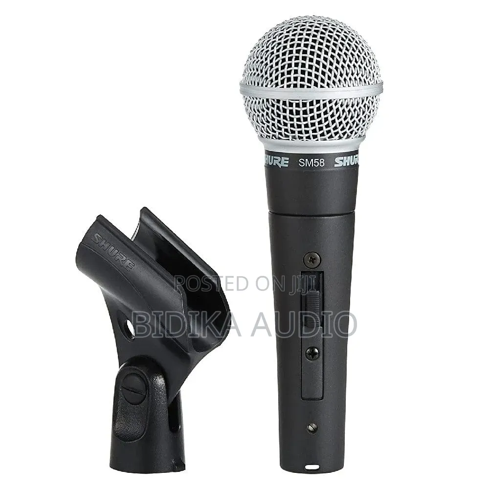 Shure
Sm58s Dynamic
Vocal
Microphone
With
Switch