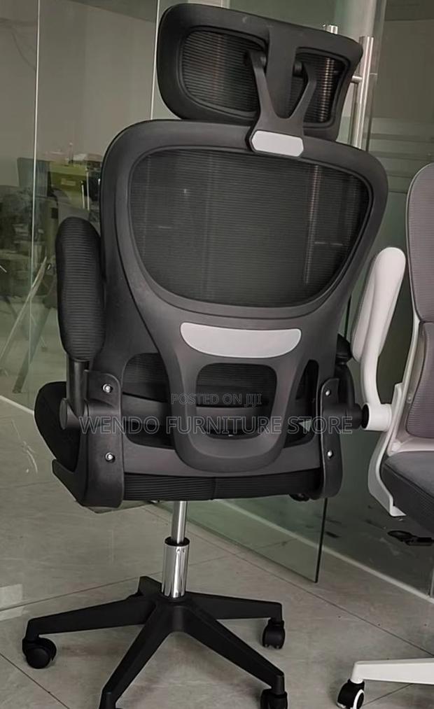 Office Chairs; Ergonomic High Backrest Aero-Flexxy Office Chairs - thumbnail 7
