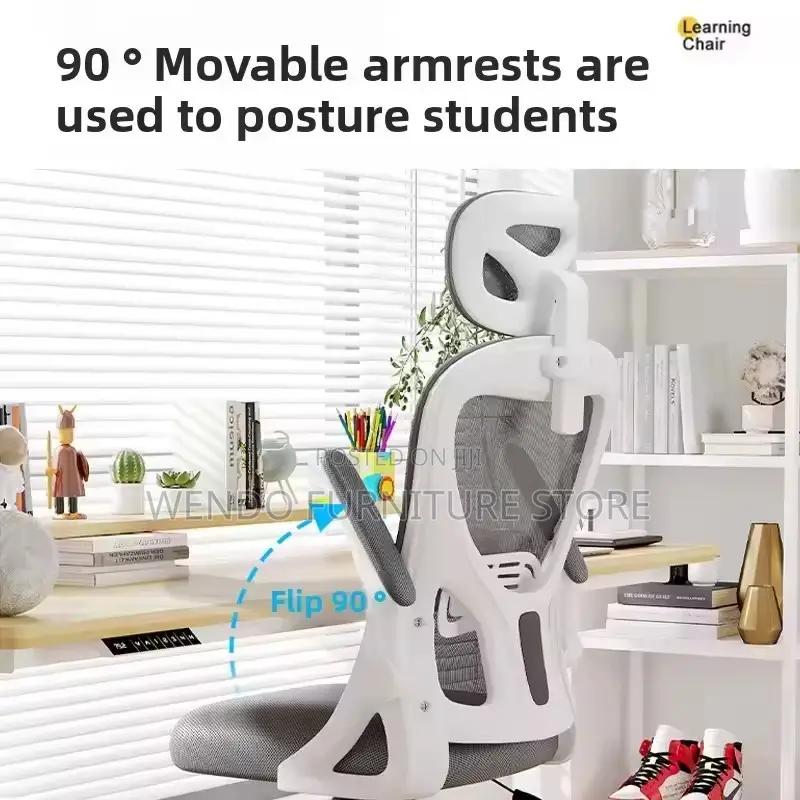 Office Chairs; Ergonomic High Backrest Aero-Flexxy Office Chairs