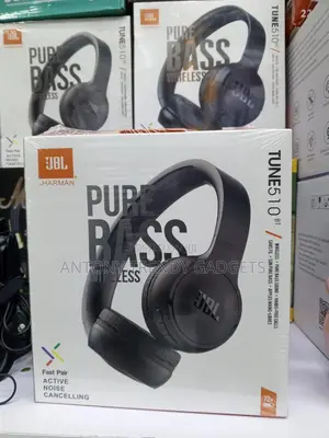 JBL Tune 510bt Wireless Bluetooth Headphones Pure Bass