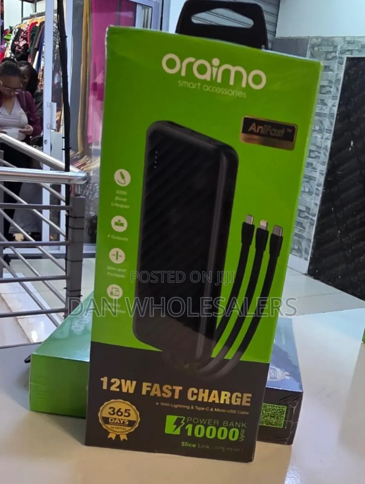 Oraimo 10000mah Anifast Power Bank