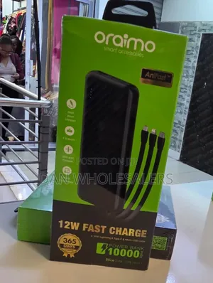Oraimo 10000mah Anifast Power Bank