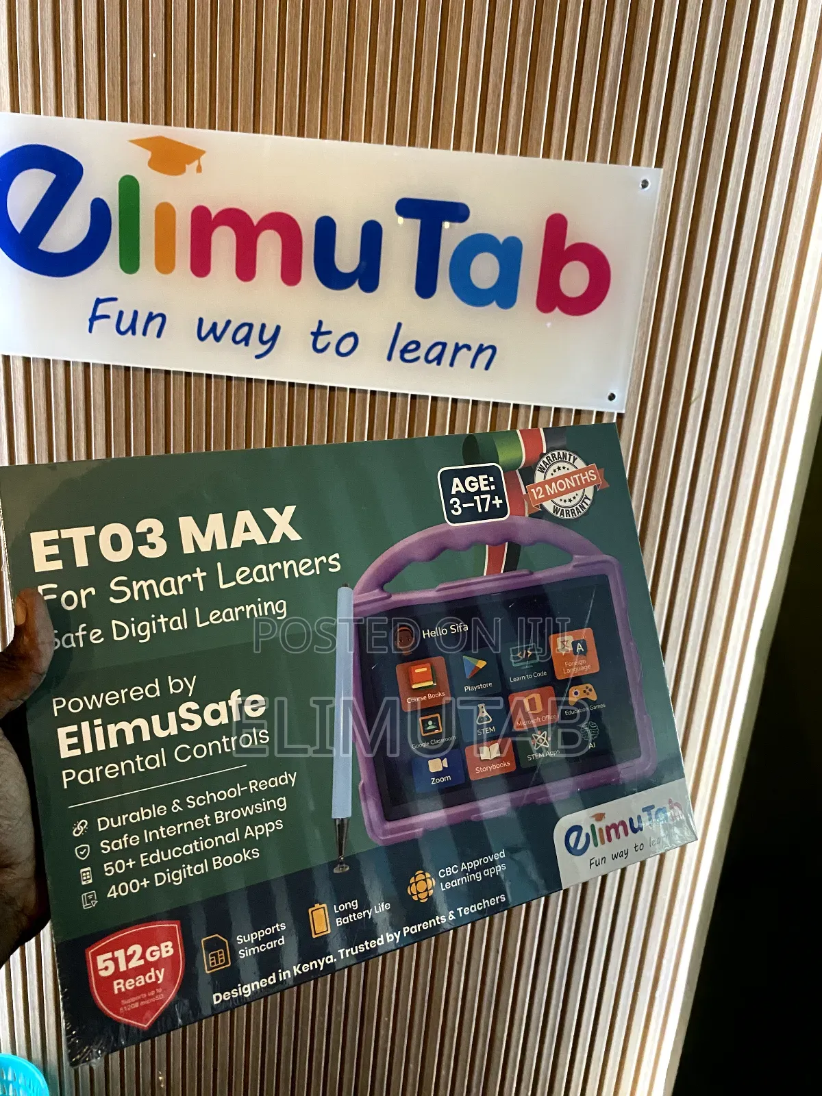 New Elimutab ET03 64 GB Blue