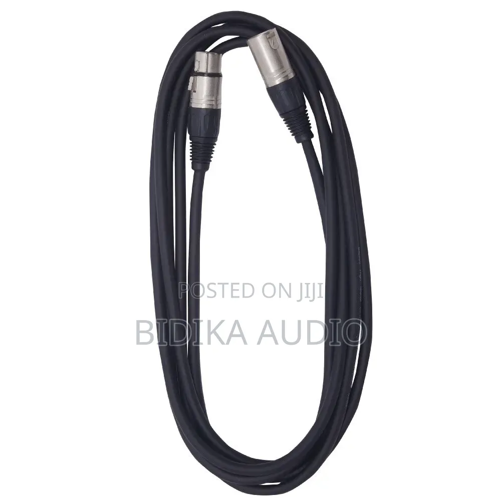 Male XLR To Female XLR Microphone Cable 3metres