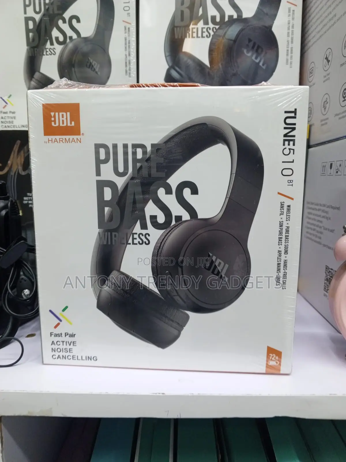 JBL Tune 510bt on-Ear Wireless Headphones 40h Battery
