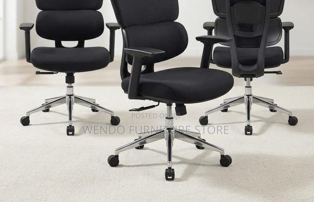Office Chairs; Orthopedic Office Chairs With High Backrest - thumbnail 11