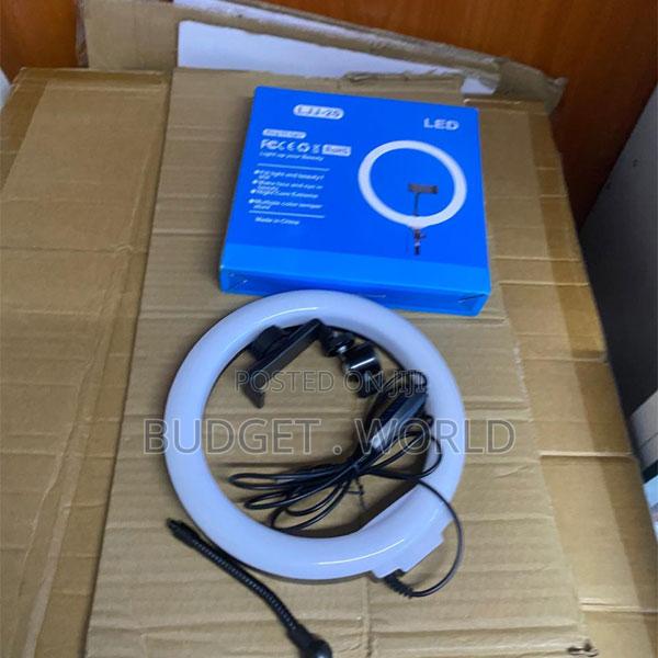 18 Inch Led Ring Light With Triple Phone Holders 2.1m Extendable Sta