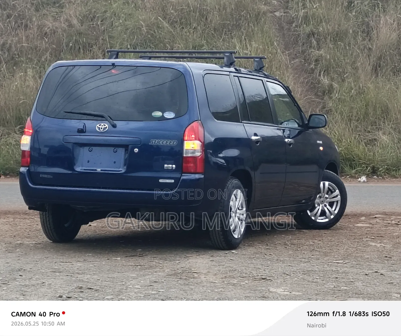Toyota Succeed 2019 Blue