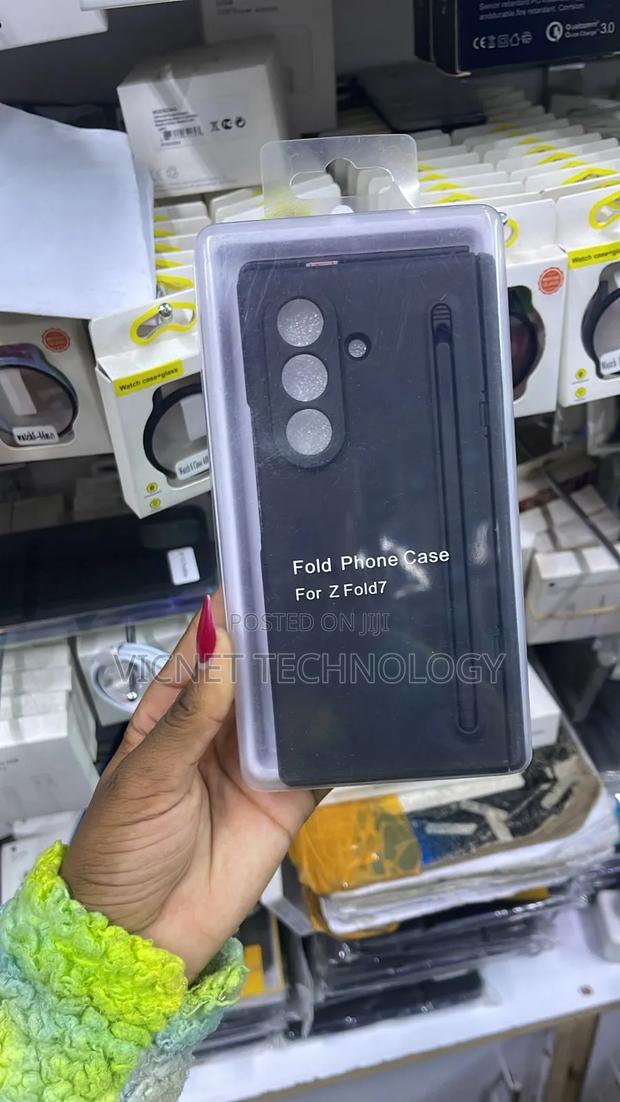 Samsung Fold 7 Back Case With S Pen and Protector