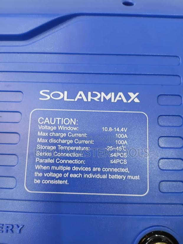 Solarmax Lithium Battery