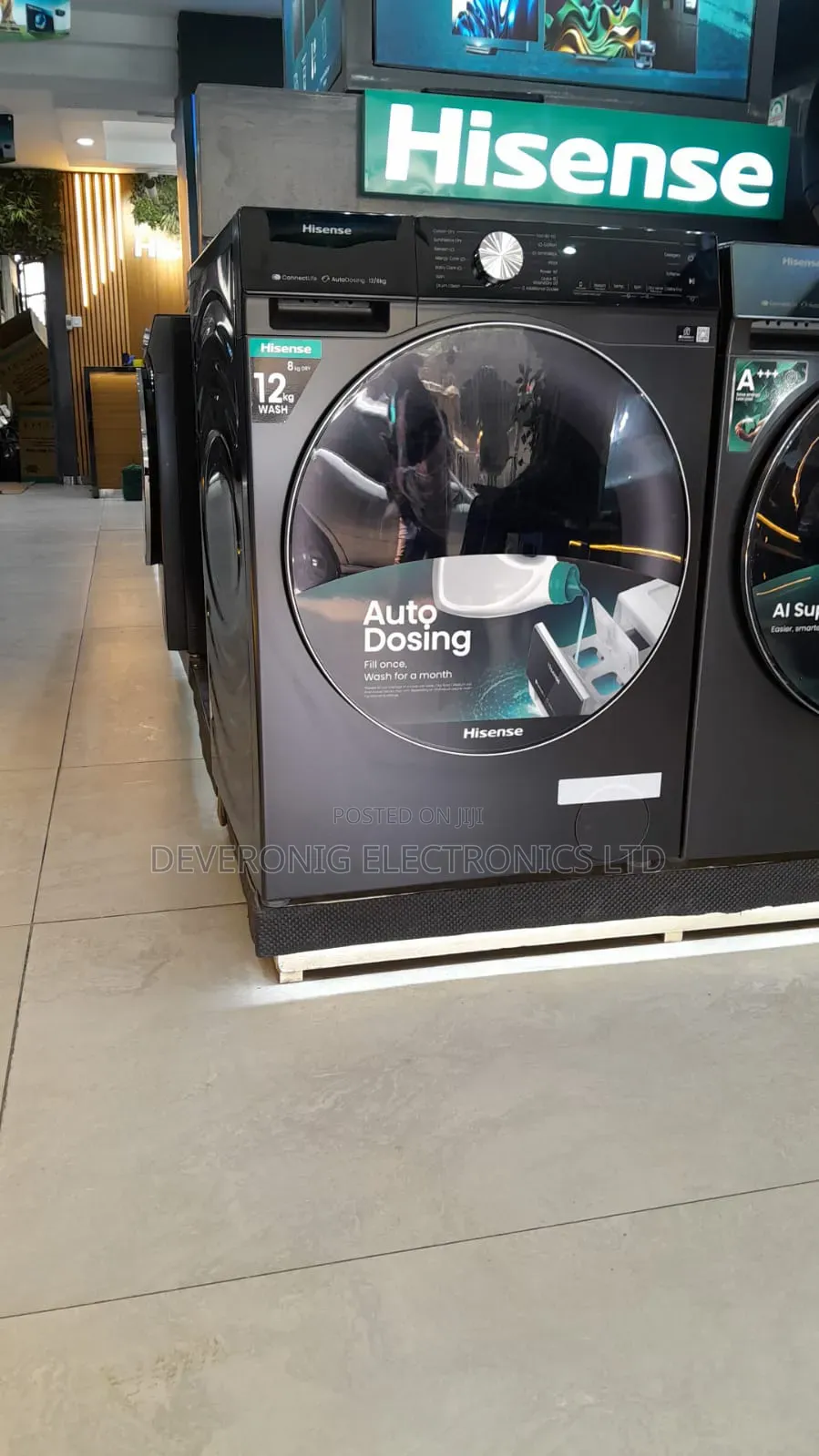 Hisense Washing Machine Front Load Wash and Dry