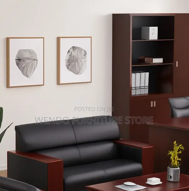 Office Sofa; Five Seaters Executive Reception Meeting Sofa Set