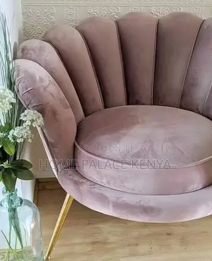 Makeup Chair: Premium Upholstered Vanity Chair With Metal Legs