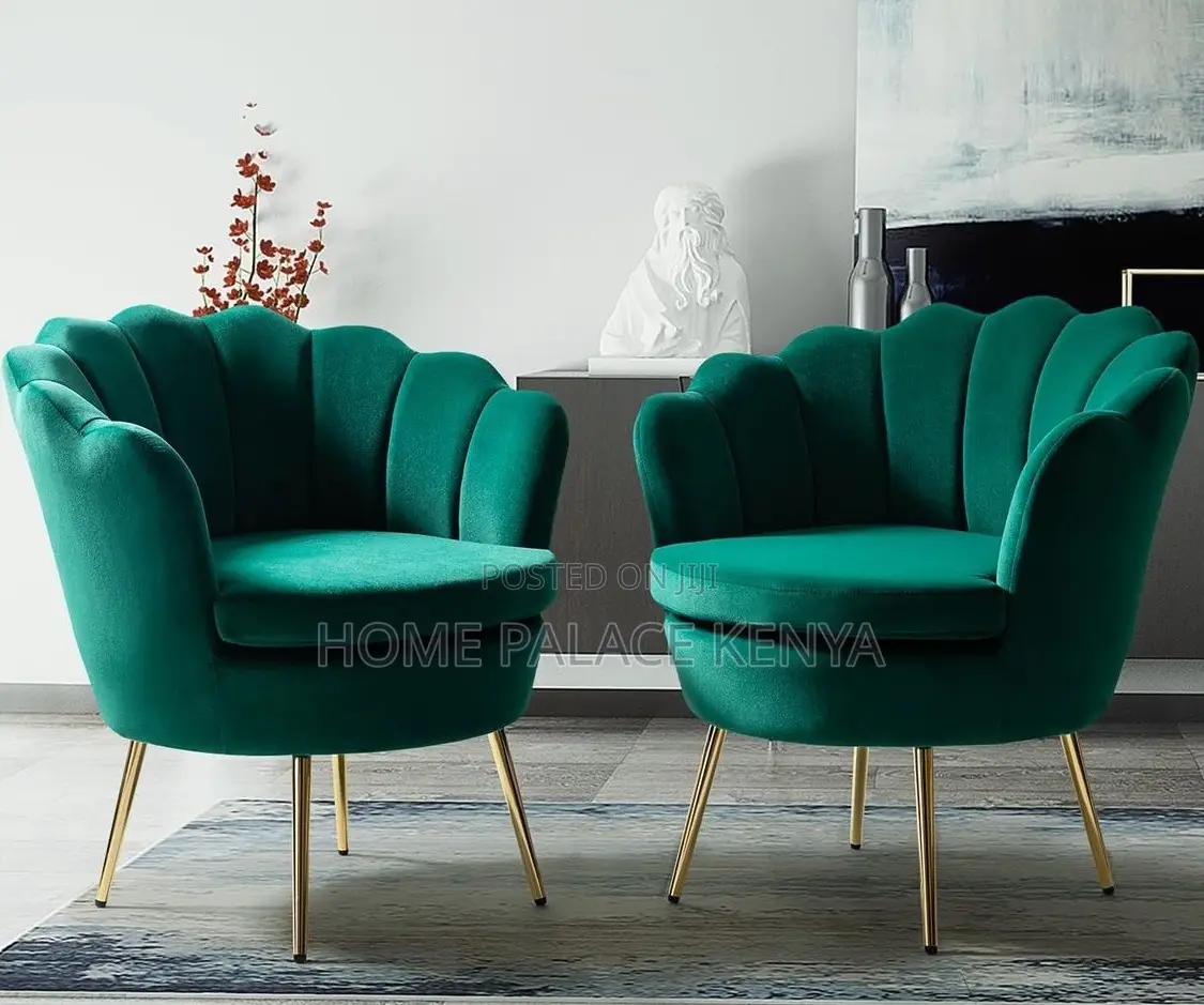 Makeup Chair: Premium Upholstered Vanity Chair With Metal Legs