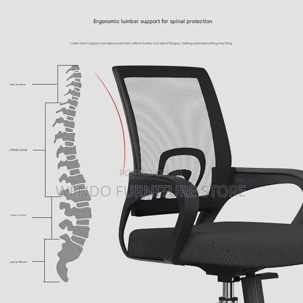 Office Chairs; Clerical Mesh Breathable Grettare Office Chairs - thumbnail 3