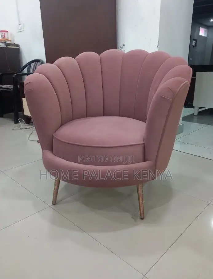 Makeup Chair: Premium Upholstered Vanity Chair With Metal Legs