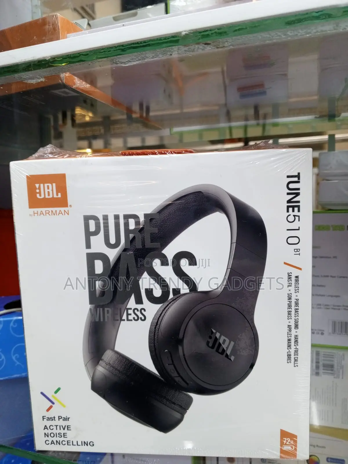 JBL 510bt Wireless Headphones Bluetooth 5.0 Black