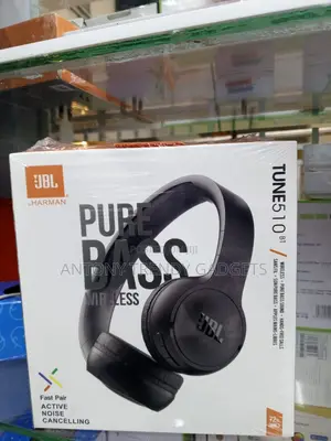 JBL 510bt Wireless Headphones Bluetooth 5.0 Black